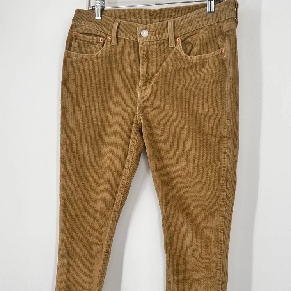 Levi's Women's Straight‎ Leg Corduroy Jeans in Brown